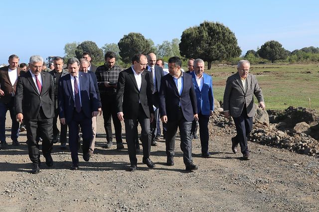 AK Parti Milletvekili Mehmet Muş, Samsun Yeni Organize Sanayi Bölgesi'nde İncelemelerde Bulundu