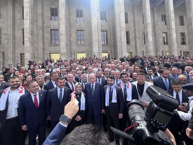 AK Parti Milletvekili Ali Keskinkılıç, Erdoğan Başkanlığındaki Grup Toplantısına Katıldı