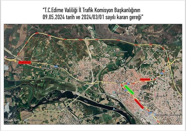 Edirne'deki Demiryolu Geçişleri Bir Ay Süreyle Kapatılacak