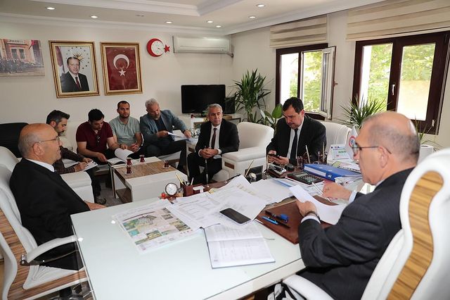 Ankara'da Kırsal Hizmetler Yetkilileri Belediye Başkanını Ziyaret Etti