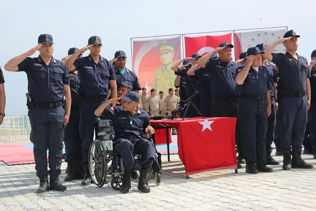 Tekirdağ'da Engelliler Haftası etkinlikleri kapsamında temsili askerlik yemin töreni düzenlendi
