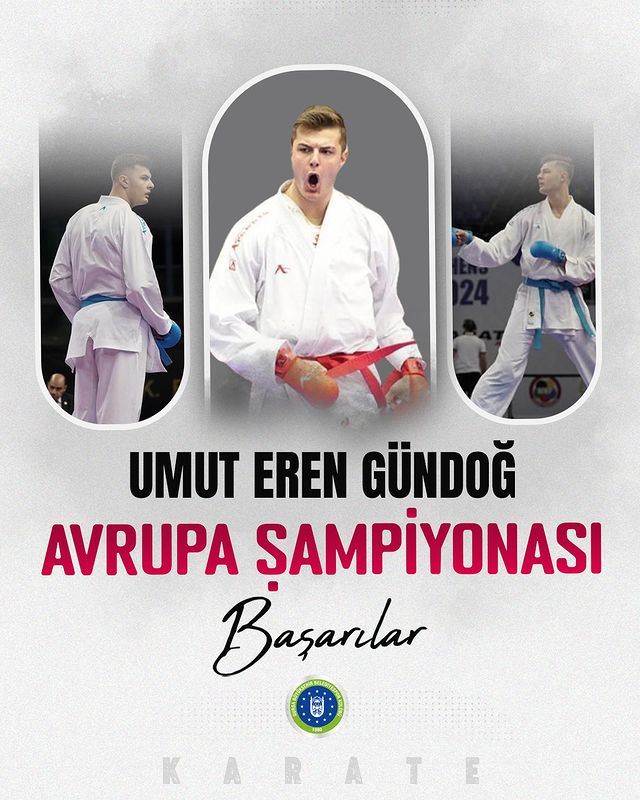 Karateci Umut Eren Gündoğ, Avrupa Büyükler Karate Şampiyonası'nda Türkiye'yi temsil edecek