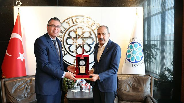 Kayseri Ticaret Odası Başkanı, Kayseri Bölge Adliye Mahkemesi Başsavcısını Kabul Etti