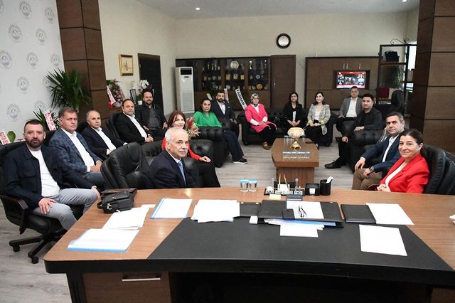 Fatma Aksal, Keşan Belediye Başkanı Mehmet Özcan'ı Ziyaret Etti