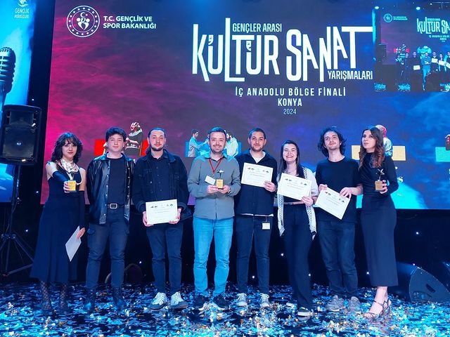 Gençlik ve Spor Bakanlığı Gençler Arası Kültür Sanat Yarışmaları Bölge Finali Sonuçları