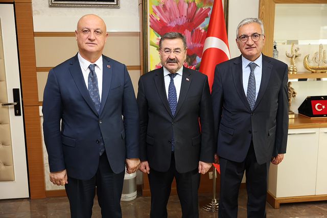 İç Anadolu Belediyeler Birliği Genel Sekreteri Nezaket Ziyareti Gerçekleştirdi