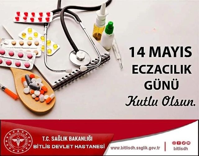 Bitlis Devlet Hastanesi Başhekimi Uzm. Dr. Serhat Göçüncü Eczacılara Teşekkür Etti