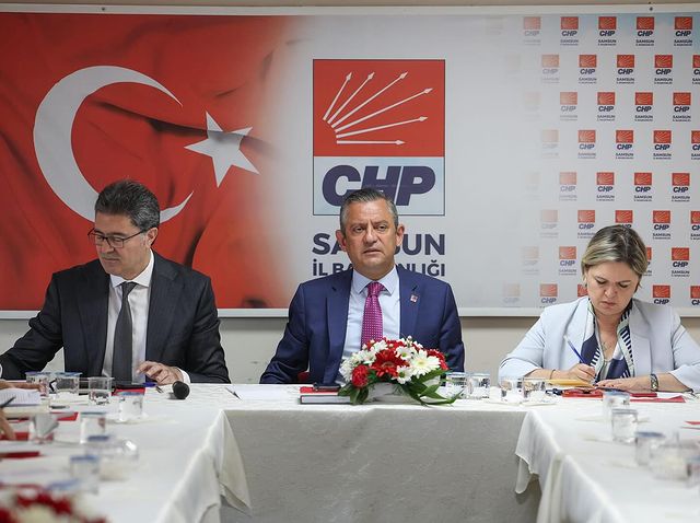 CHP Milletvekili Ensar Aytekin, Samsun'da düzenlenen Merkez Yönetim Kurulu Toplantısına Katıldı