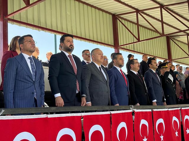 AK Parti Nevşehir Milletvekili Emre Çalışkan, 19 Mayıs kutlamalarına katıldı