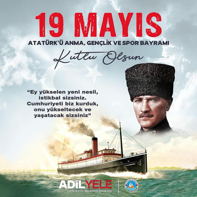 19 Mayıs Atatürk’ü Anma, Gençlik ve Spor Bayramı'nın 105. Yılı Coşkuyla Kutlanıyor