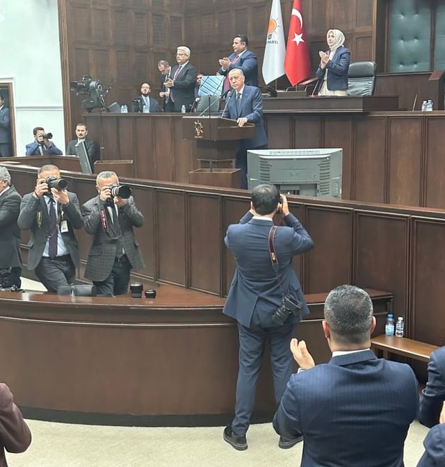 Gaziantep Milletvekili Bünyamin Bozgeyik, Cumhurbaşkanı Erdoğan'ın Grup Toplantısına Katıldı