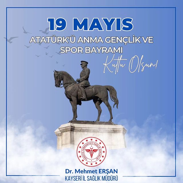 19 Mayıs Atatürk’ü Anma, Gençlik ve Spor Bayramı Kutlama Mesajı