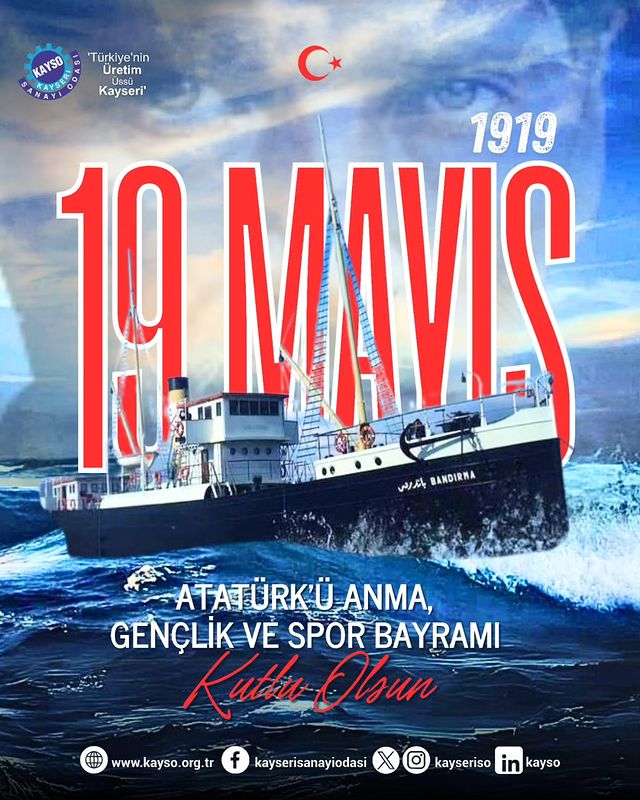 19 Mayıs Atatürk’ü Anma, Gençlik ve Spor Bayramı coşkuyla kutlanıyor