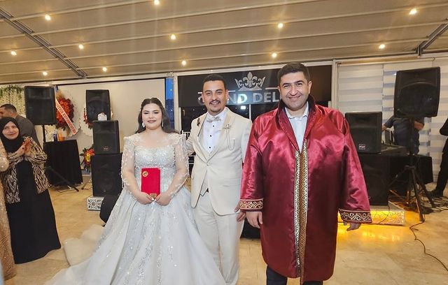 Güdül Belediye Başkanı Mehmet Doğanay, Bir Çiftin Düğün Törenine Katıldı