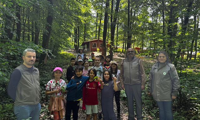 Sakarya'da Kuzuluk Tabiat Parkı'nda Doğa Etkinliği Düzenlendi