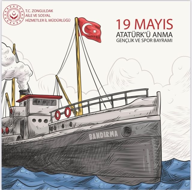Zonguldak Aile ve Sosyal Hizmetler İl Müdürlüğü, 19 Mayıs Atatürk'ü Anma, Gençlik ve Spor Bayramı'nı Coşkuyla Kutladı