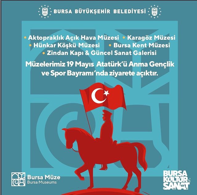 Bursa'da 19 Mayıs Gençlik ve Spor Bayramı Etkinlikleri