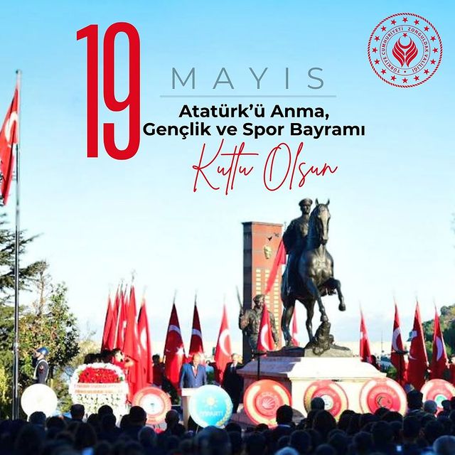 Valilikten 19 Mayıs Atatürk’ü Anma, Gençlik ve Spor Bayramı Mesajı