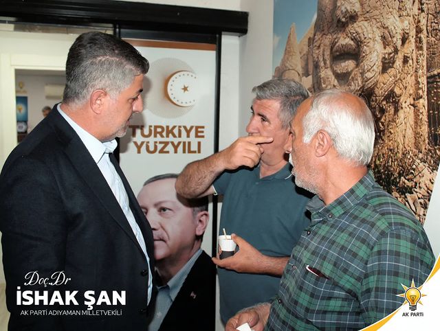 Adıyaman'da Ak Parti Milletvekili Ishak Şan, Vatandaşlara Seslendi