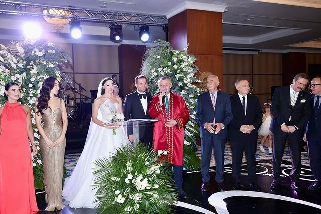 AK Parti Milletvekili Yusuf Ziya Yılmaz, Samsunlu çiftin nikah törenine katıldı