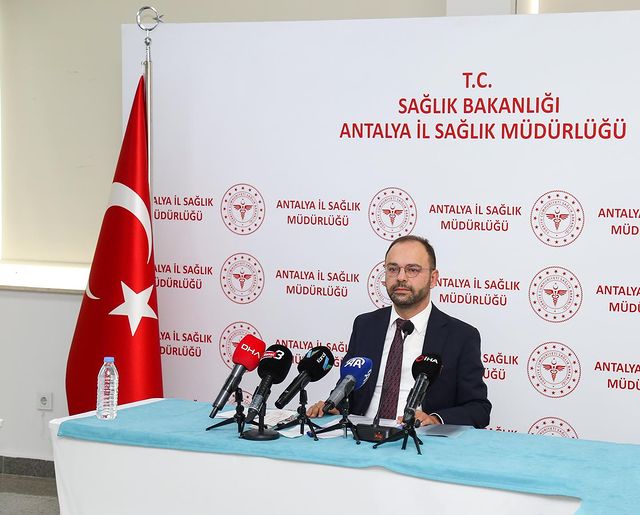 Antalya İl Sağlık Müdürü Uzm. Dr. Evren Ekingen Sağlık Çalışmaları Hakkında Bilgilendirme Yaptı