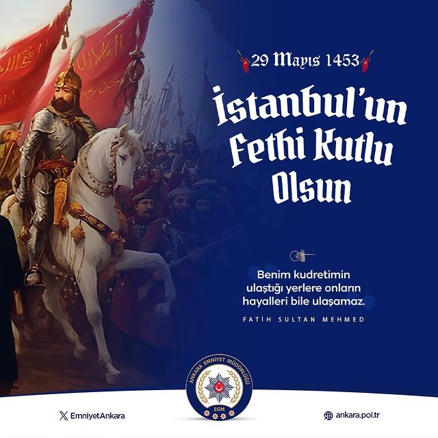 Kutlu Fethin 571. Yılında Fatih Sultan Mehmet ve Kahraman Ecdat Anıldı