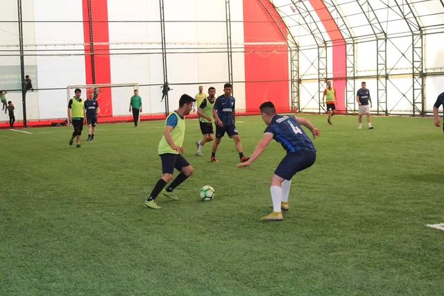Hamur İlçesinde Kurumlar Arası Futbol Turnuvası Sona Erdi