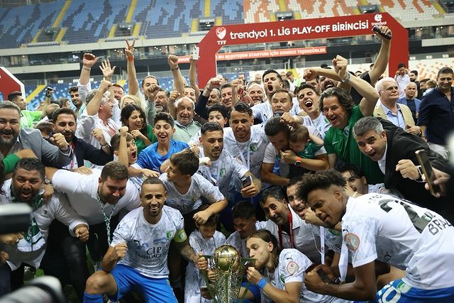 Bodrum FK, Trendyol 1. Lig Play-Off Finali'nde Sakaryaspor'u yenerek Süper Lig'e yükseldi