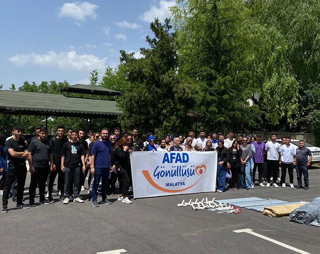 İnönü Üniversitesi'nde Öğrencilere AFAD Gönüllüsü Eğitimi Verildi