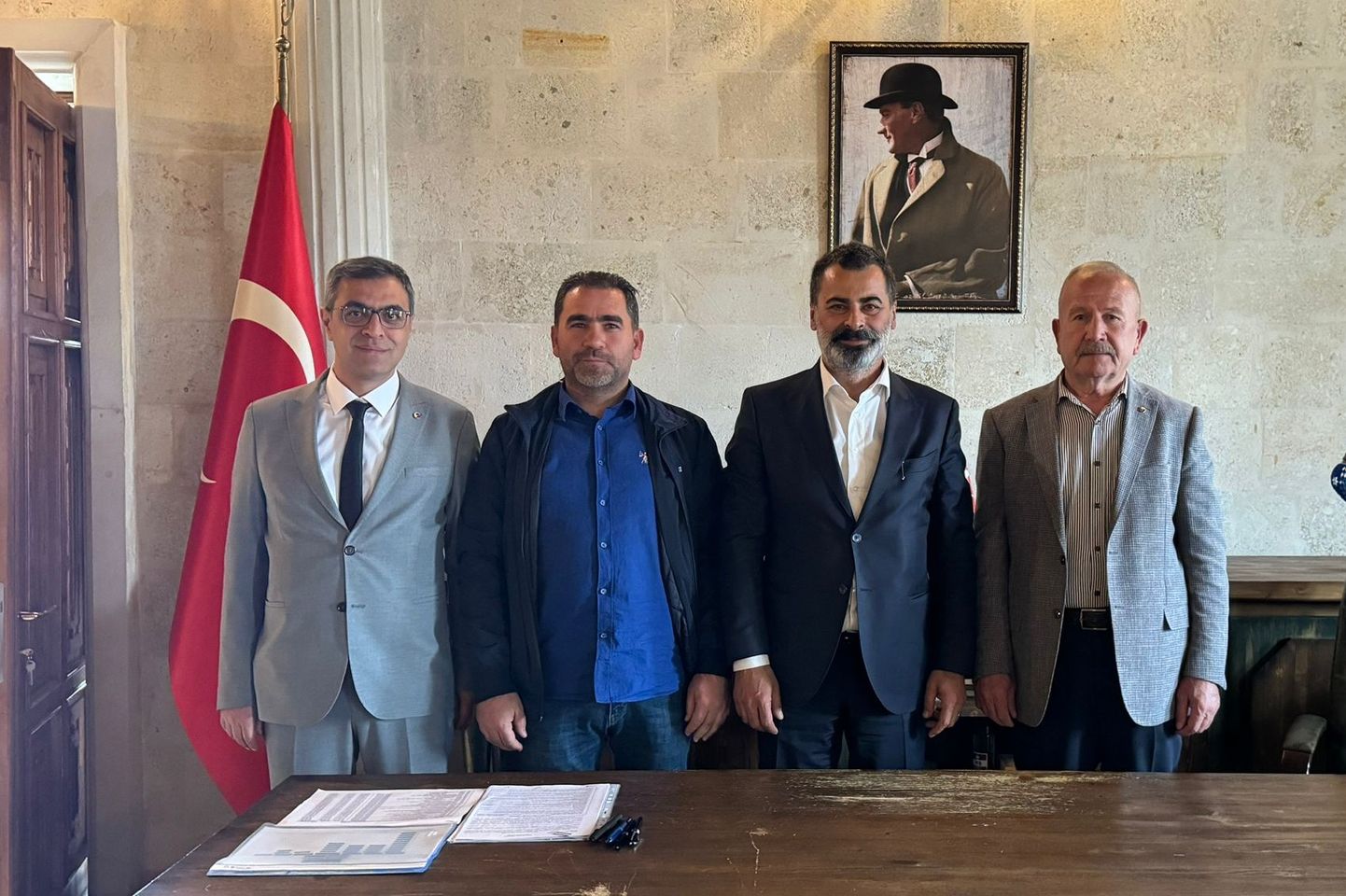 Nevşehir Ticaret Borsası Heyeti, Belediye Başkanlarıyla Buluştu