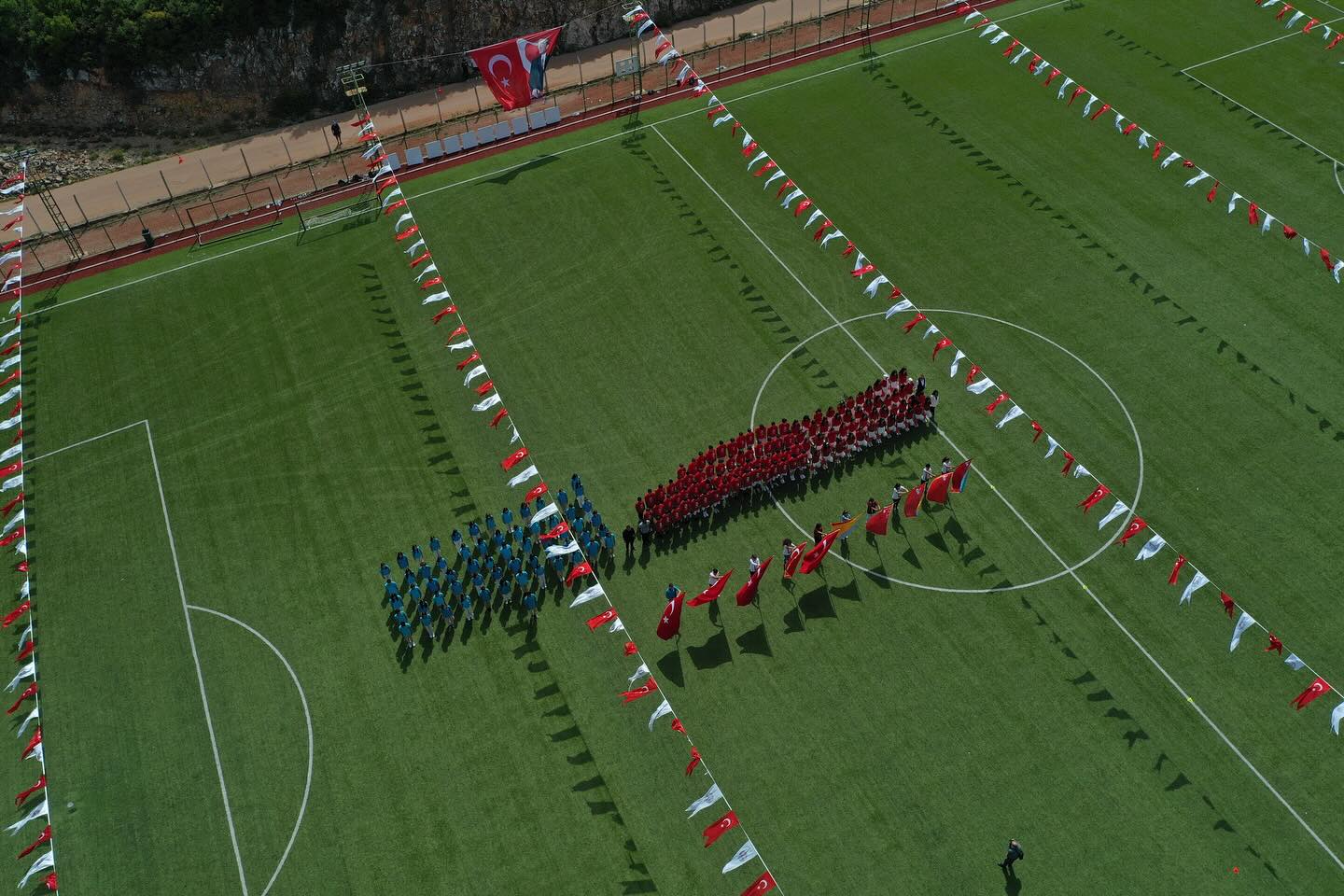 19 Mayıs Atatürk'ü Anma, Gençlik ve Spor Bayramı Kaş'ta Kutlandı