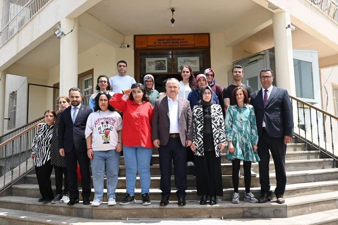 Nevşehir Valisi Ali Fidan Ürgüp Hanife-Memiş Aksoy Rehabilitasyon Merkezi'ni Ziyaret Etti