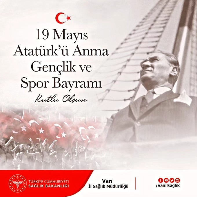 Van İl Sağlık Müdürlüğü, 19 Mayıs Atatürk'ü Anma etkinlikleri düzenledi