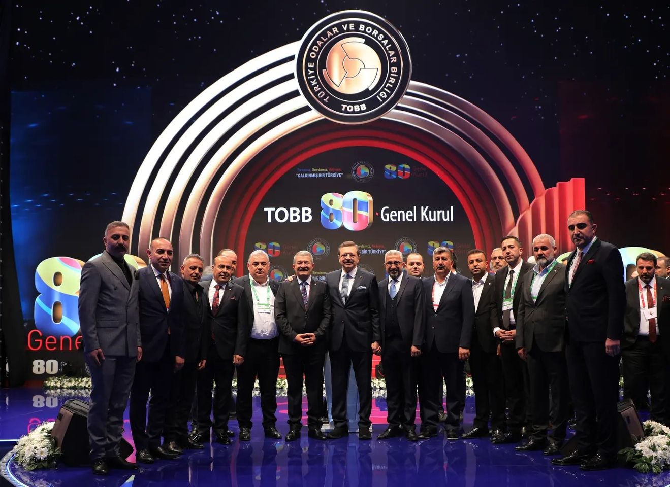 Ticaret ve Sanayi Odaları Türkiye Odalar ve Borsalar Birliği 80. Genel Kurulu'na Katıldı