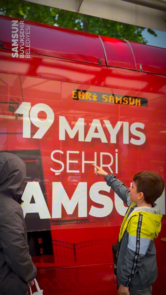 Samsun'da 19 Mayıs Coşkusu Her Yerde Hissediliyor