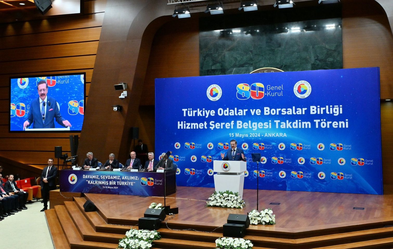 Adıyaman Ticaret ve Sanayi Odası Başkanı Mehmet Torunoğlu, Genel Kurul'a Katıldı
