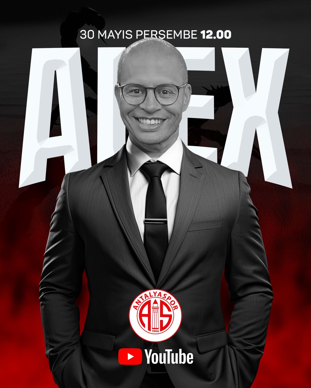 Teknik Direktör Alex de Souza Antalyaspor ile Anlaştı