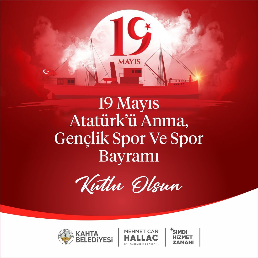 Kahta Belediyesi, 19 Mayıs Atatürk’ü Anma, Gençlik ve Spor Bayramı’nı Kutladı