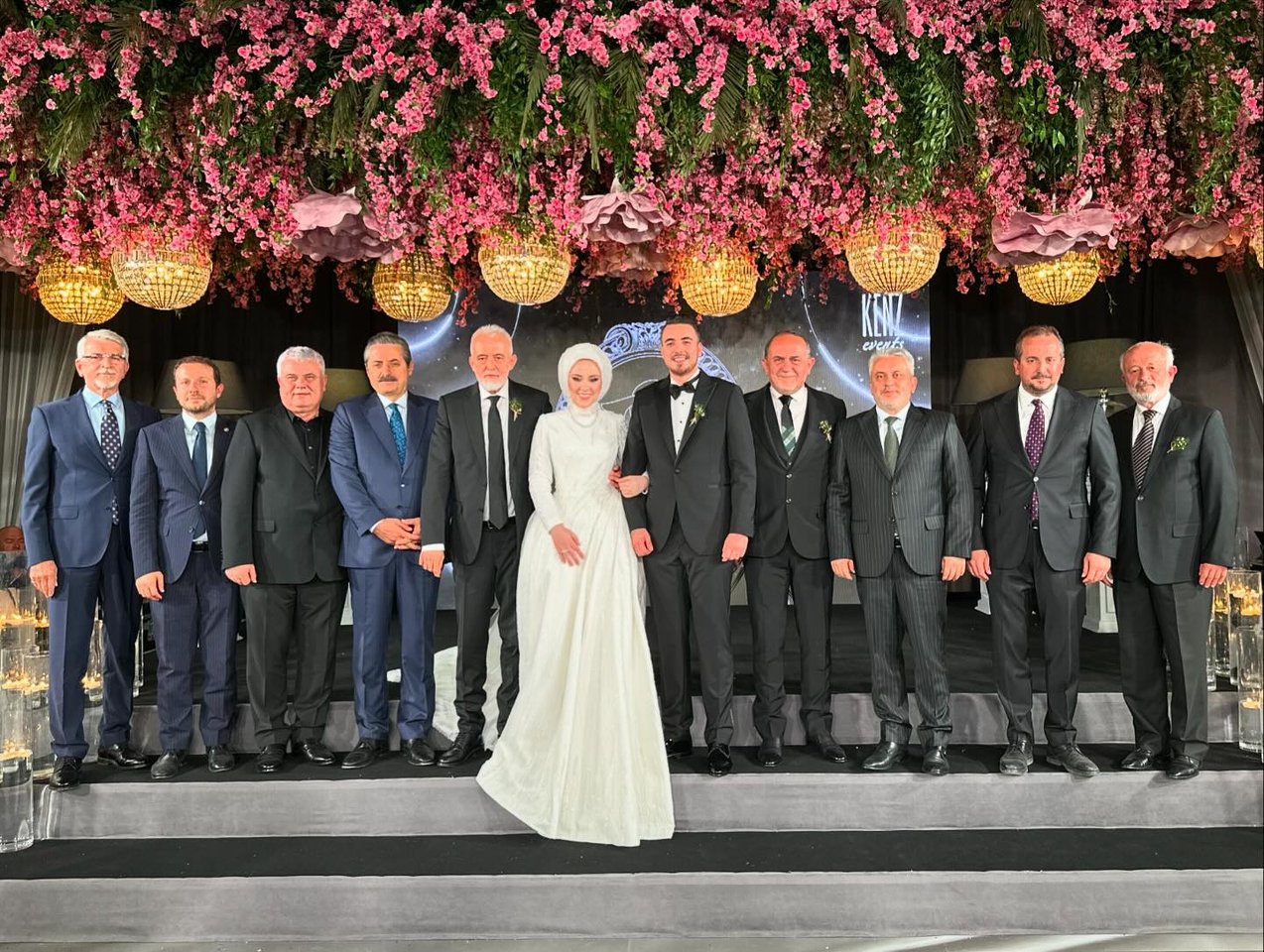 AK Parti Milletvekili Ayhan Salman, Berra Kılıç ve Sami Bey'in Düğün Törenine Katıldı
