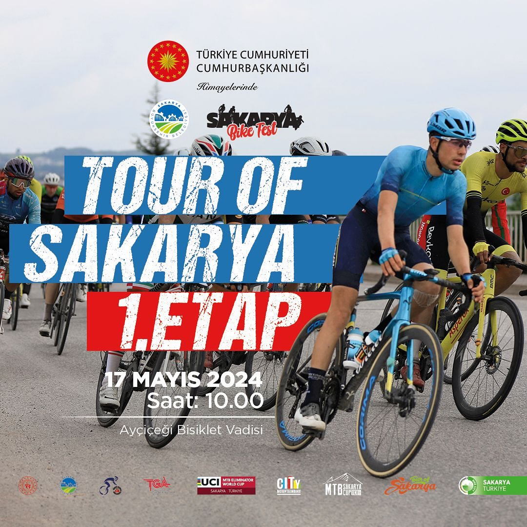 Sakarya'da ‘Tour of Sakarya’ Yol Bisikleti Yarışları Başlıyor