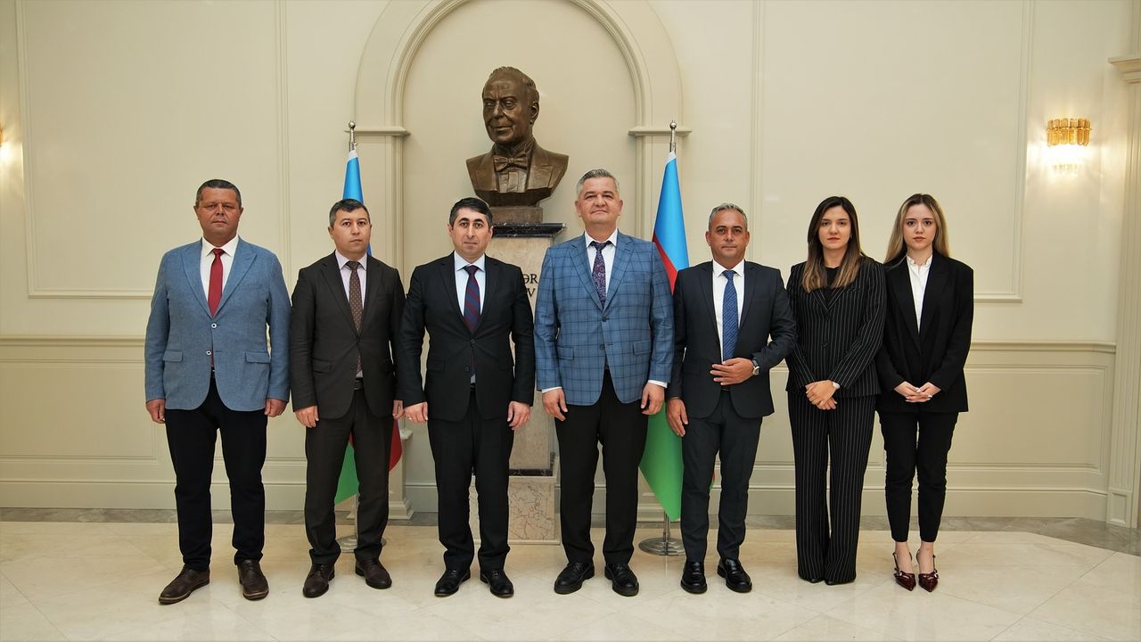 Keçiören Belediyesi Başkan Yardımcısı Azerbaycan Ankara Büyükelçiliğini Ziyaret Etti