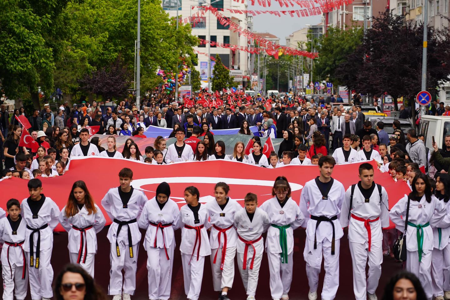 19 Mayıs Atatürk’ü Anma, Gençlik ve Spor Bayramı Kutlamaları Çorlu'da Yapıldı