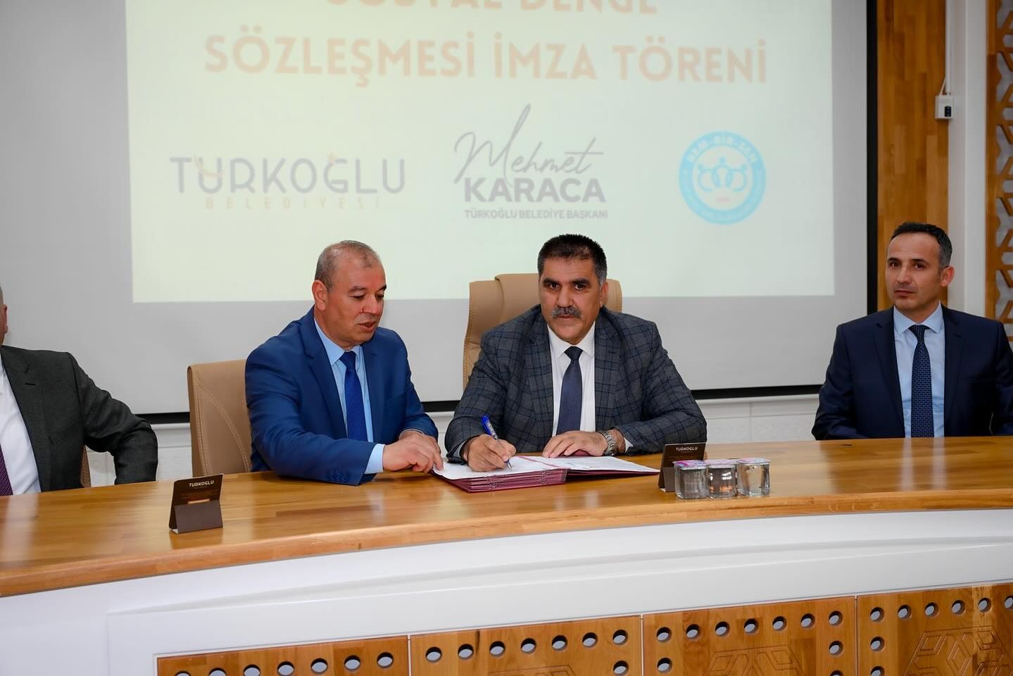 Kahramanmaraş'ta Türkoğlu Belediyesi ve BEM-BİR-SEN Arasında Sosyal Denge Sözleşmesi İmzalandı