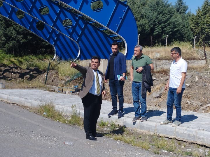 Kahramanmaraş İstiklal Üniversitesi Karacasu Kampüsü'nde Peyzaj Çalışmaları Başladı