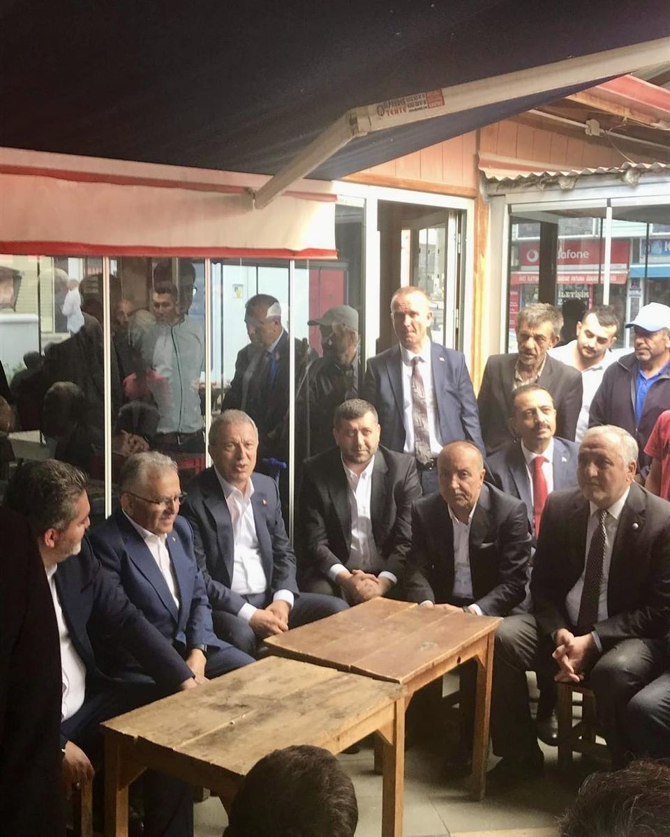 MHP Milletvekili Baki Ersoy, Pınarbaşı ilçesindeki esnafları ziyaret etti