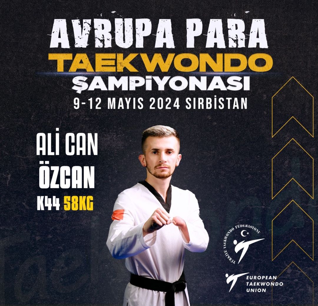 Karabük'ten milli gurur Ali Can Özcan, Avrupa Para Taekwondo Şampiyonası'nda Türkiye'yi temsil edecek