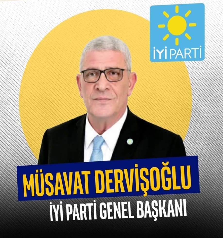 İYİ Parti'de Müsavat Dervişoğlu Genel Başkan Seçildi