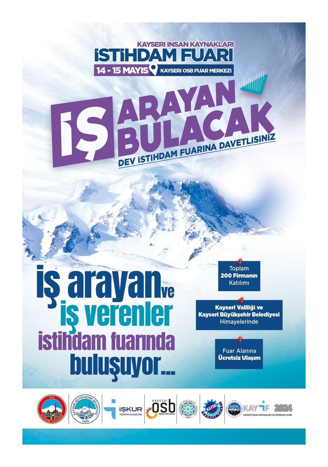 Etkinlik Duyurusu: Kayseri'de İş ve Kariyer Fırsatları