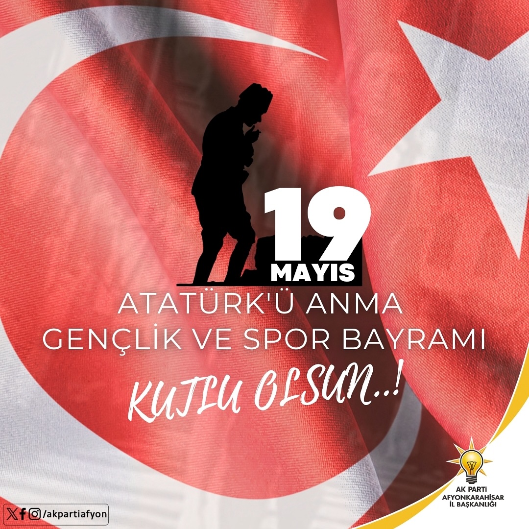 19 Mayıs Atatürk’ü Anma, Gençlik ve Spor Bayramı Kutlaması