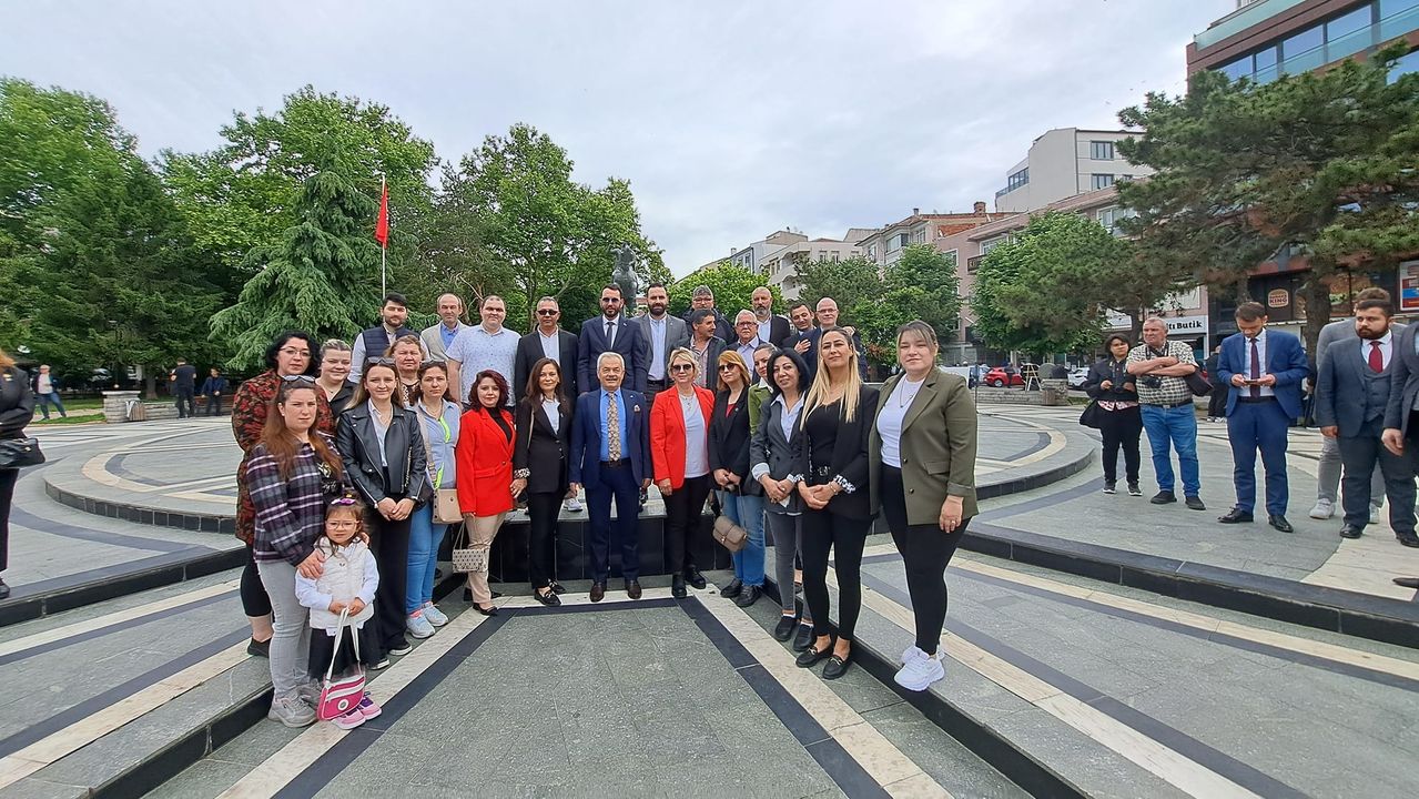 MHP Kırklareli İl Başkanlığı 19 Mayıs Etkinliklerine Katıldı